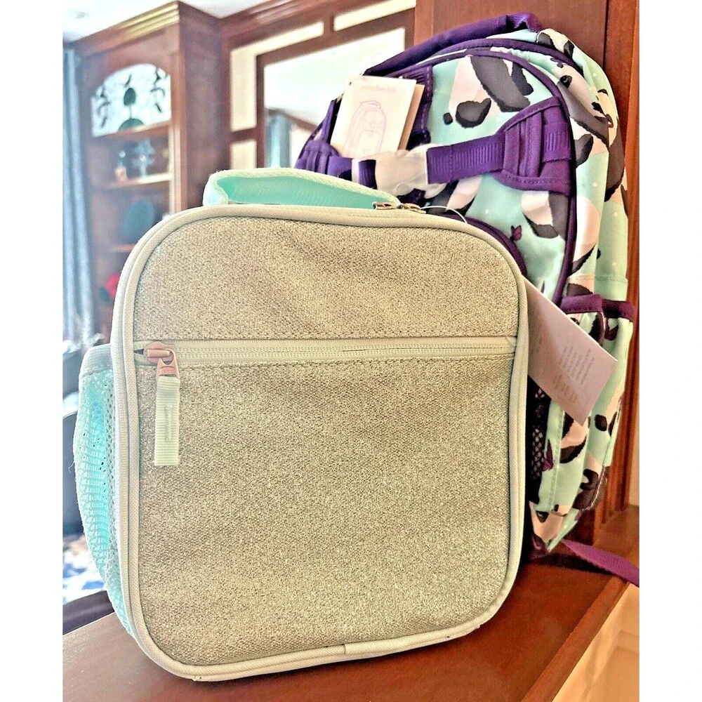 School Pottery barn BACKPACK LUNCH SET Travel Bag Panda girl Birthday gift🌈
